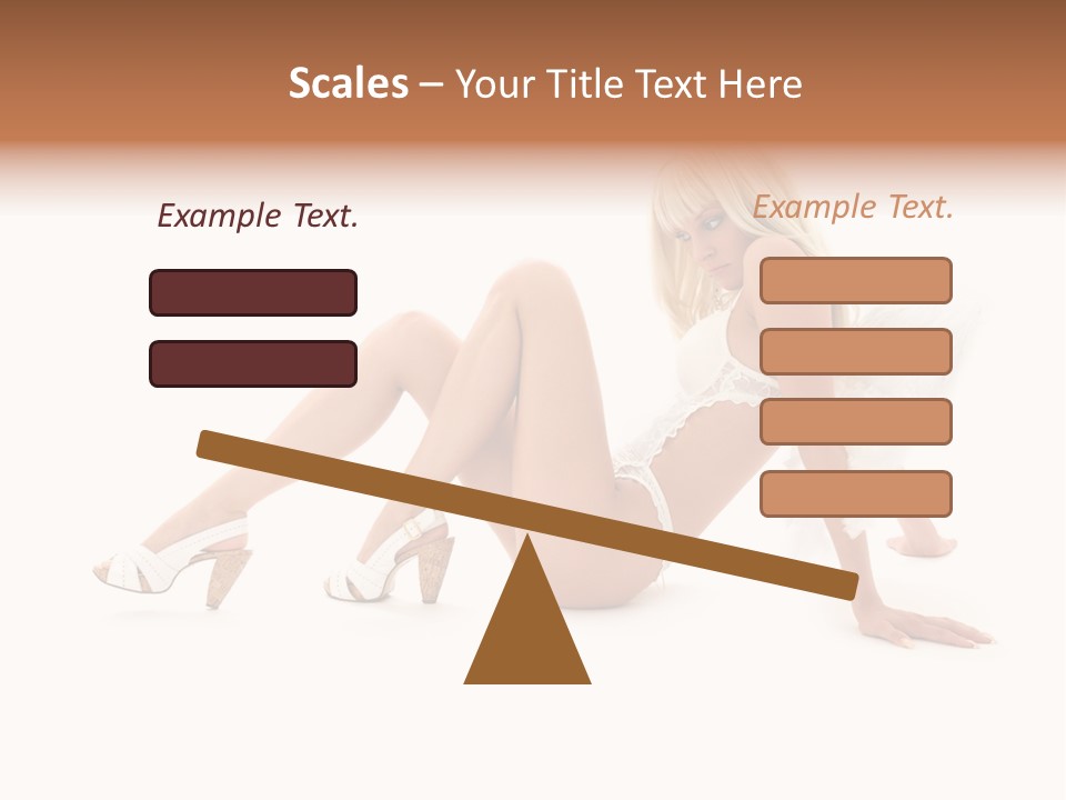 Entertainer Down Tempting PowerPoint Template