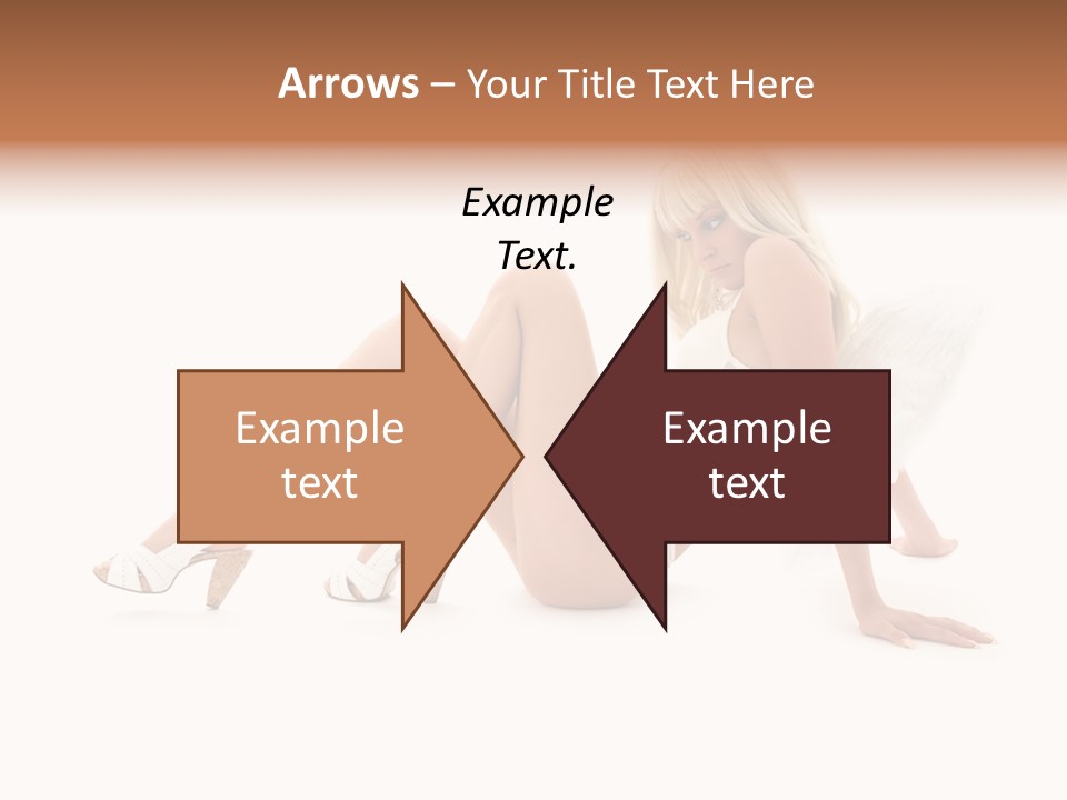 Entertainer Down Tempting PowerPoint Template