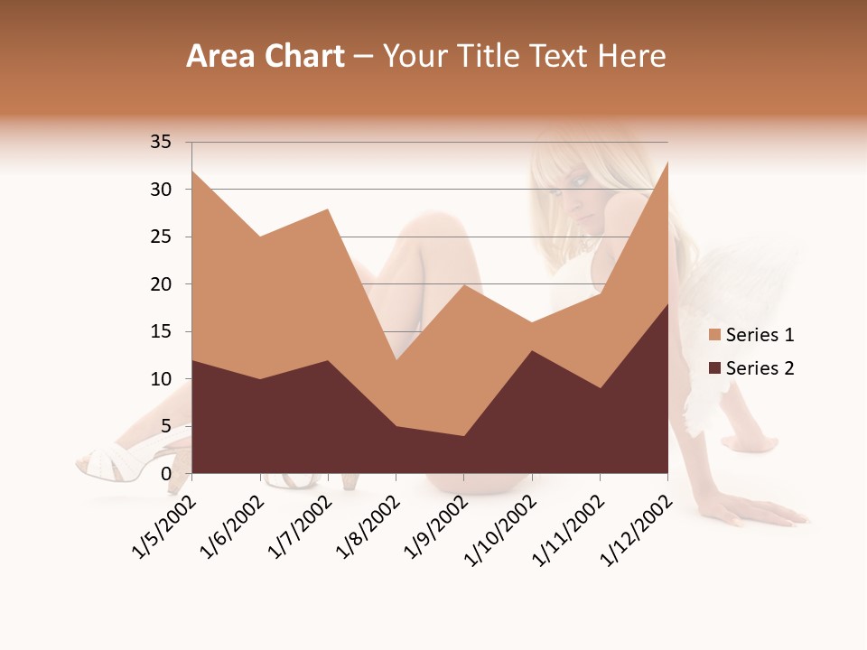 Entertainer Down Tempting PowerPoint Template