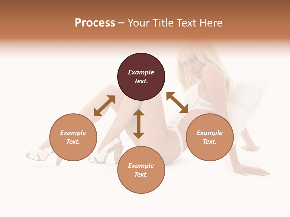 Entertainer Down Tempting PowerPoint Template