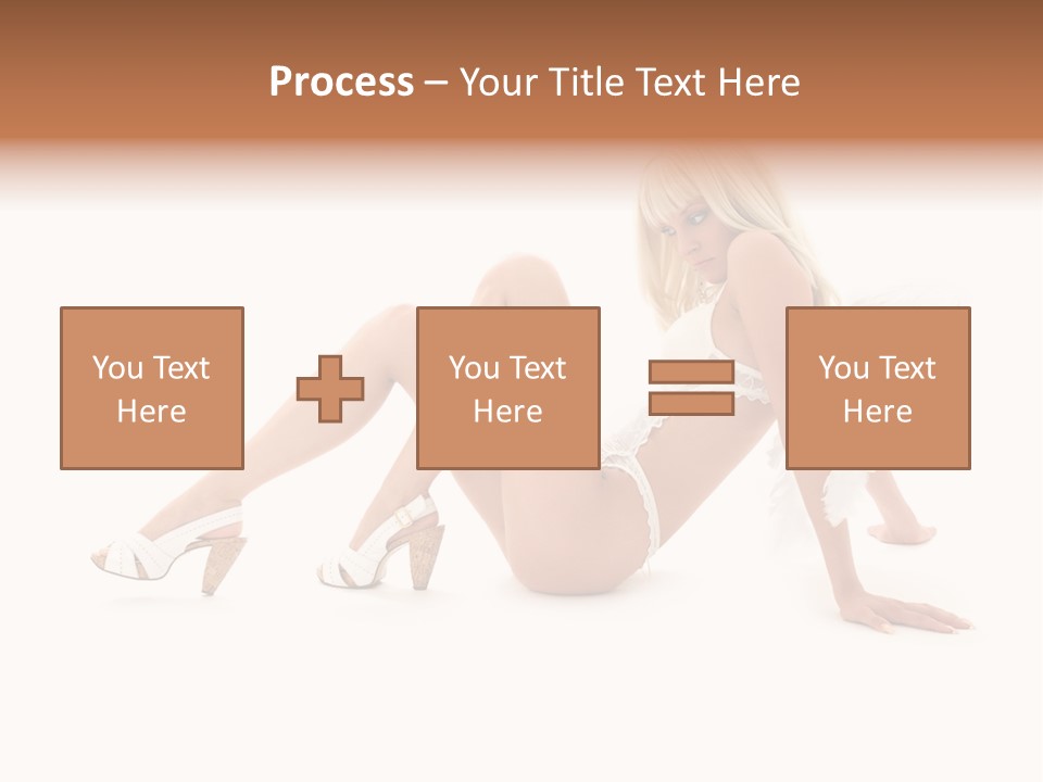Entertainer Down Tempting PowerPoint Template