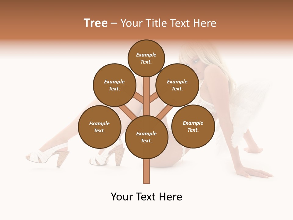 Entertainer Down Tempting PowerPoint Template