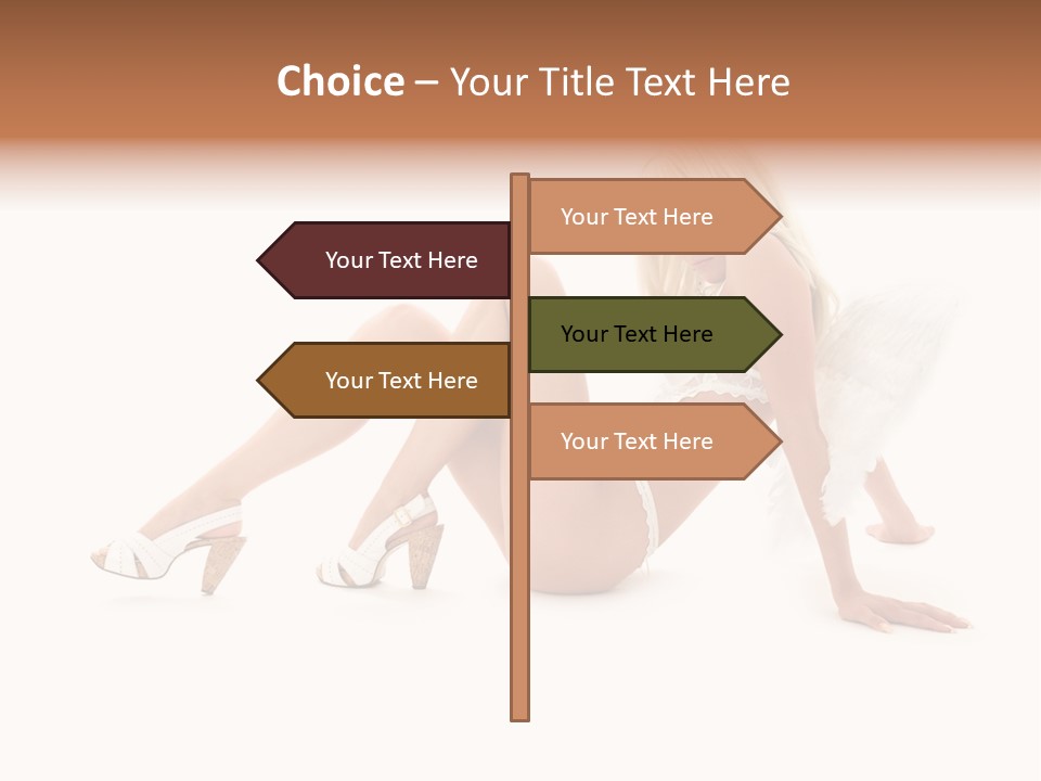 Entertainer Down Tempting PowerPoint Template