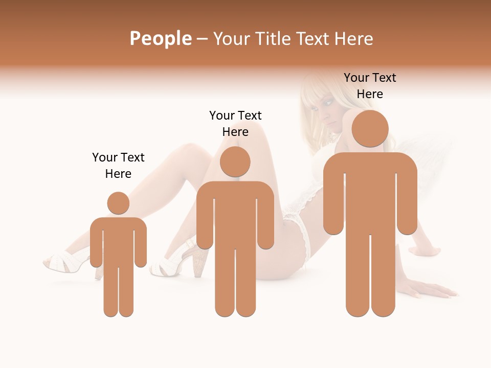 Entertainer Down Tempting PowerPoint Template