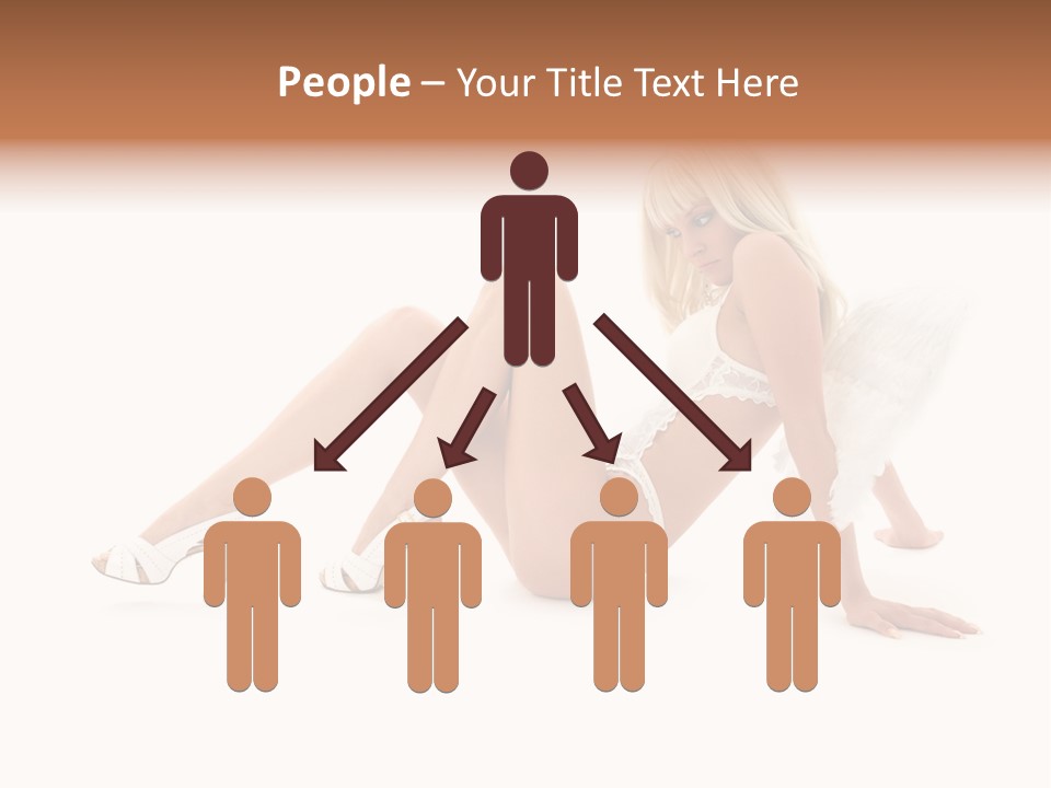 Entertainer Down Tempting PowerPoint Template