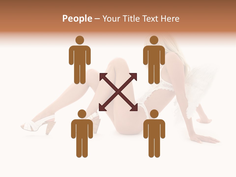 Entertainer Down Tempting PowerPoint Template