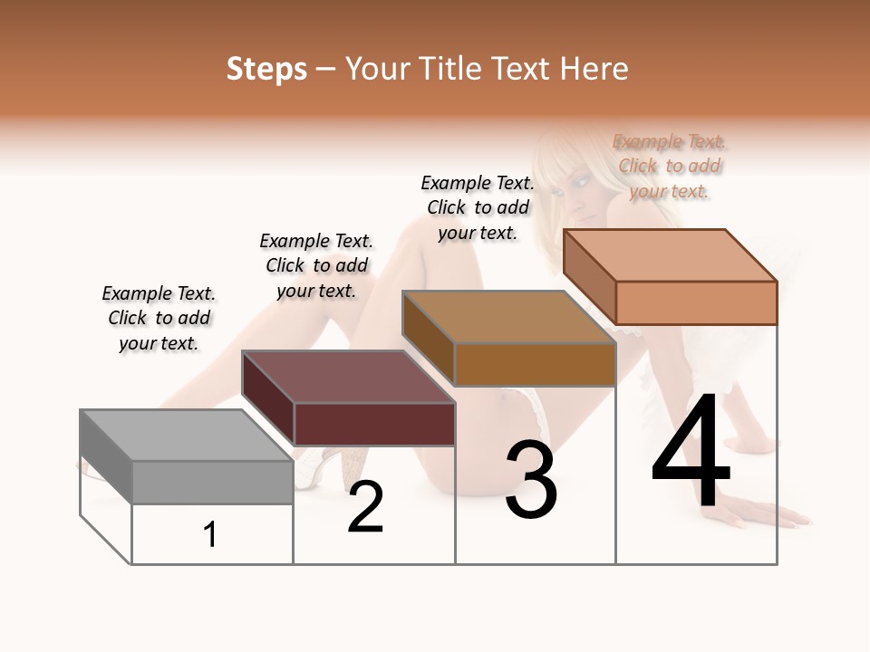 Entertainer Down Tempting PowerPoint Template