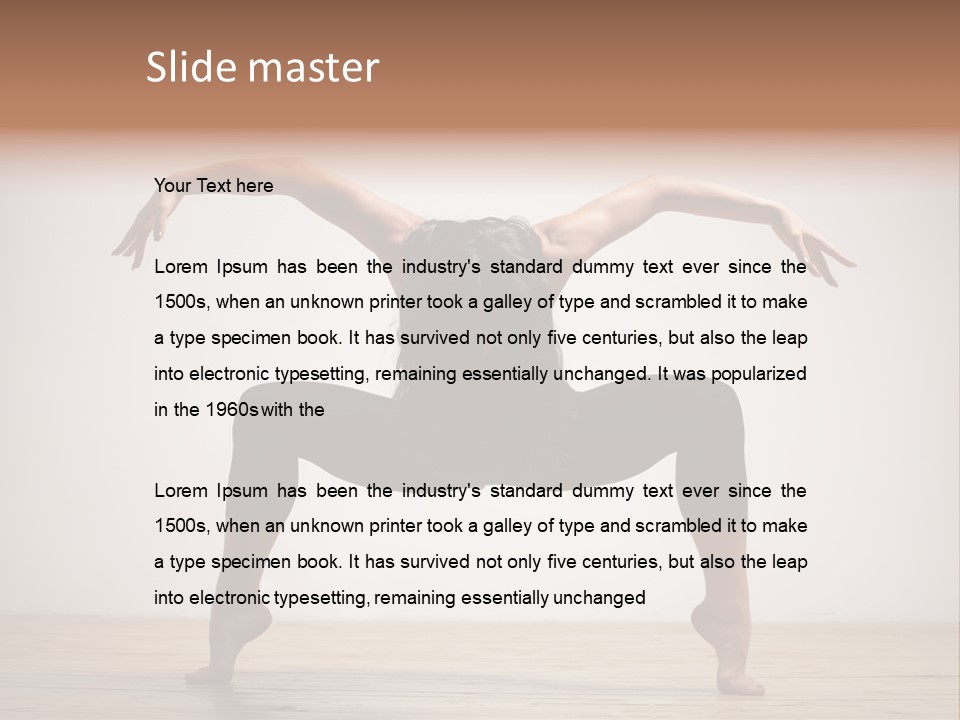 Balance Performer Movement PowerPoint Template