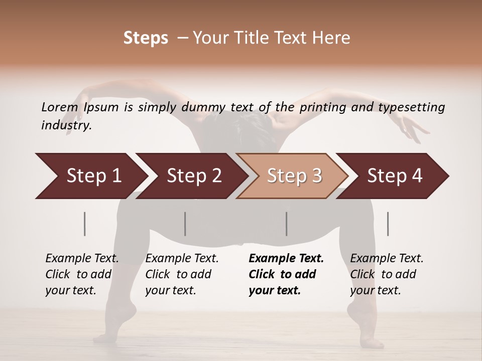 Balance Performer Movement PowerPoint Template