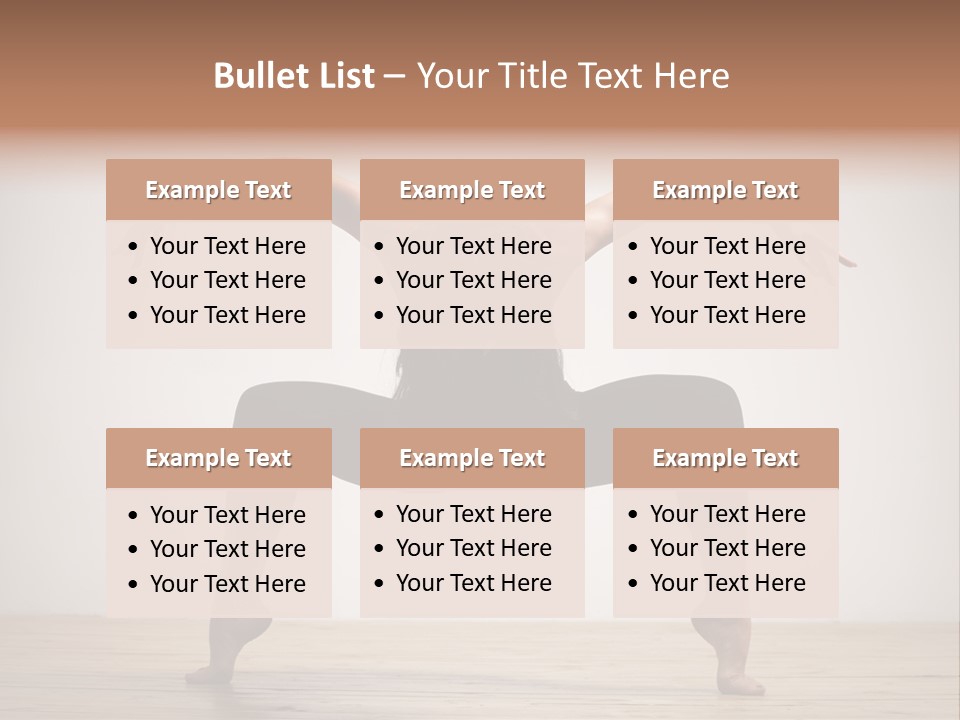 Balance Performer Movement PowerPoint Template