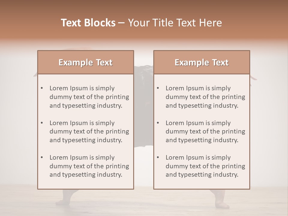 Balance Performer Movement PowerPoint Template