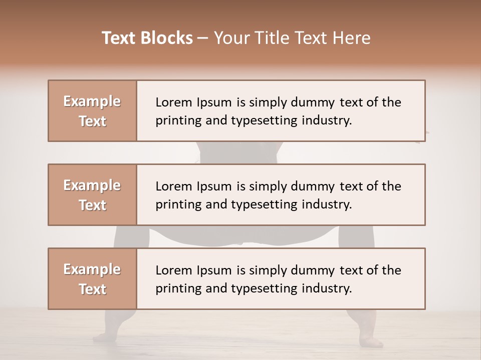 Balance Performer Movement PowerPoint Template