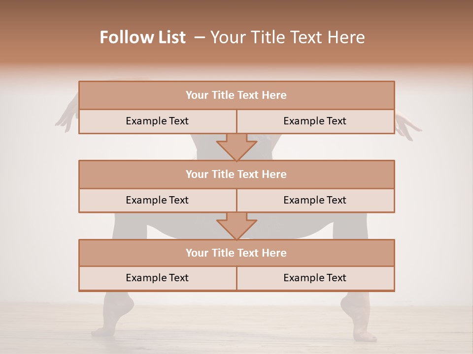 Balance Performer Movement PowerPoint Template