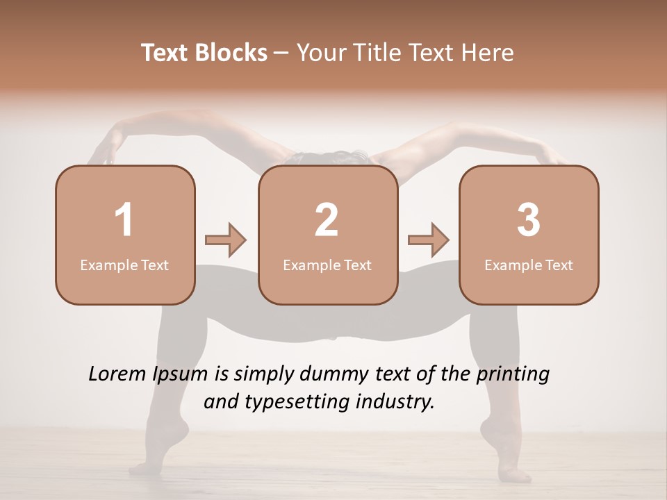 Balance Performer Movement PowerPoint Template