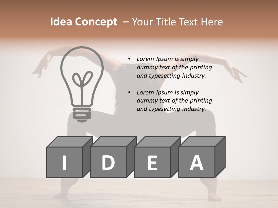 Balance Performer Movement PowerPoint Template