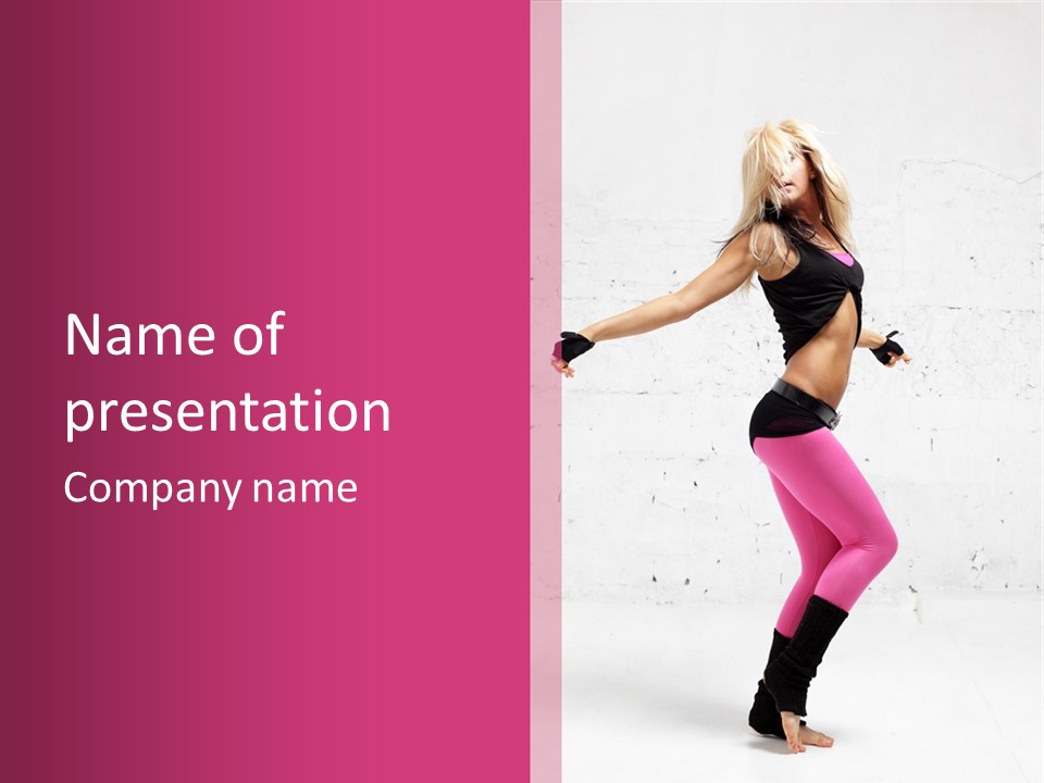 Agility Flexibility One PowerPoint Template