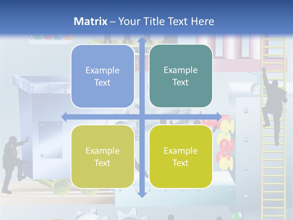 Metaphorical Machinery Machine PowerPoint Template