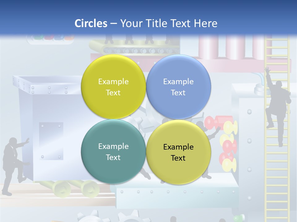 Metaphorical Machinery Machine PowerPoint Template