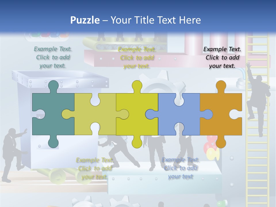 Metaphorical Machinery Machine PowerPoint Template