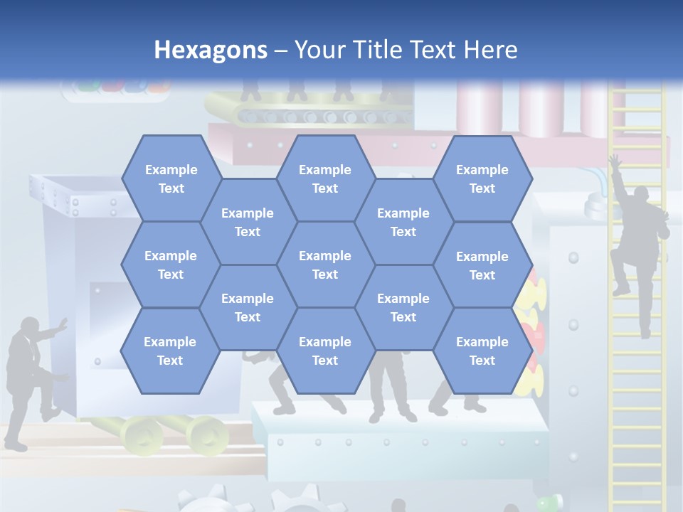 Metaphorical Machinery Machine PowerPoint Template