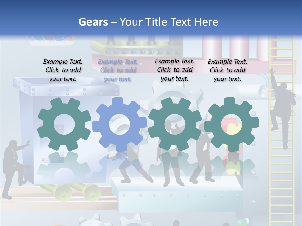 Metaphorical Machinery Machine PowerPoint Template