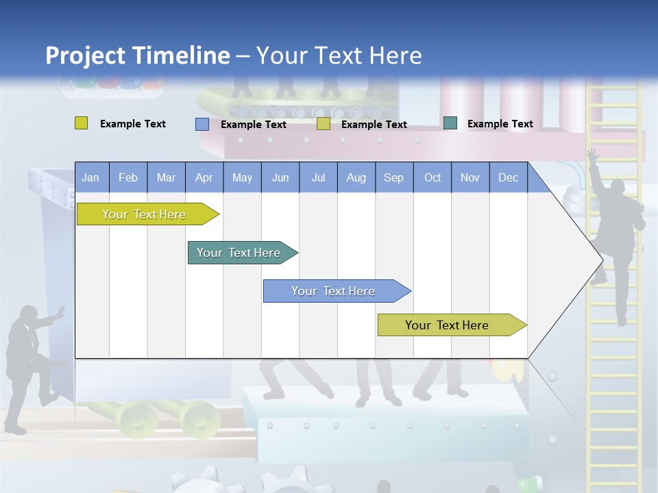 Metaphorical Machinery Machine PowerPoint Template