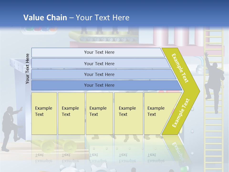 Metaphorical Machinery Machine PowerPoint Template