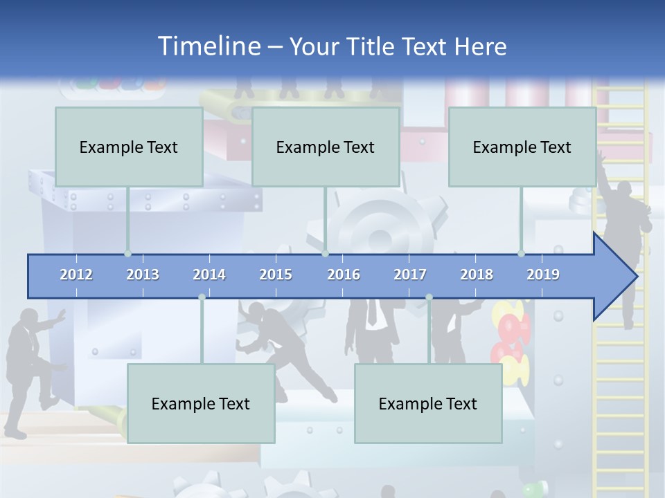 Metaphorical Machinery Machine PowerPoint Template
