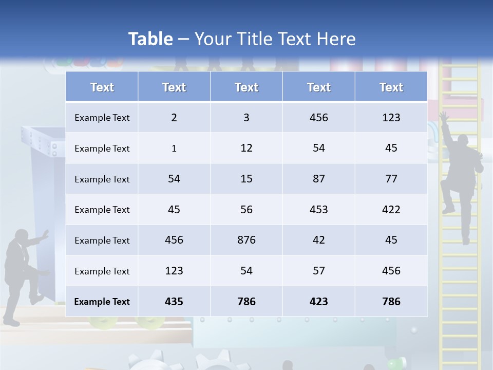 Metaphorical Machinery Machine PowerPoint Template