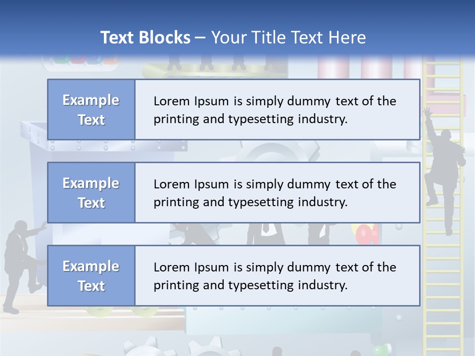 Metaphorical Machinery Machine PowerPoint Template