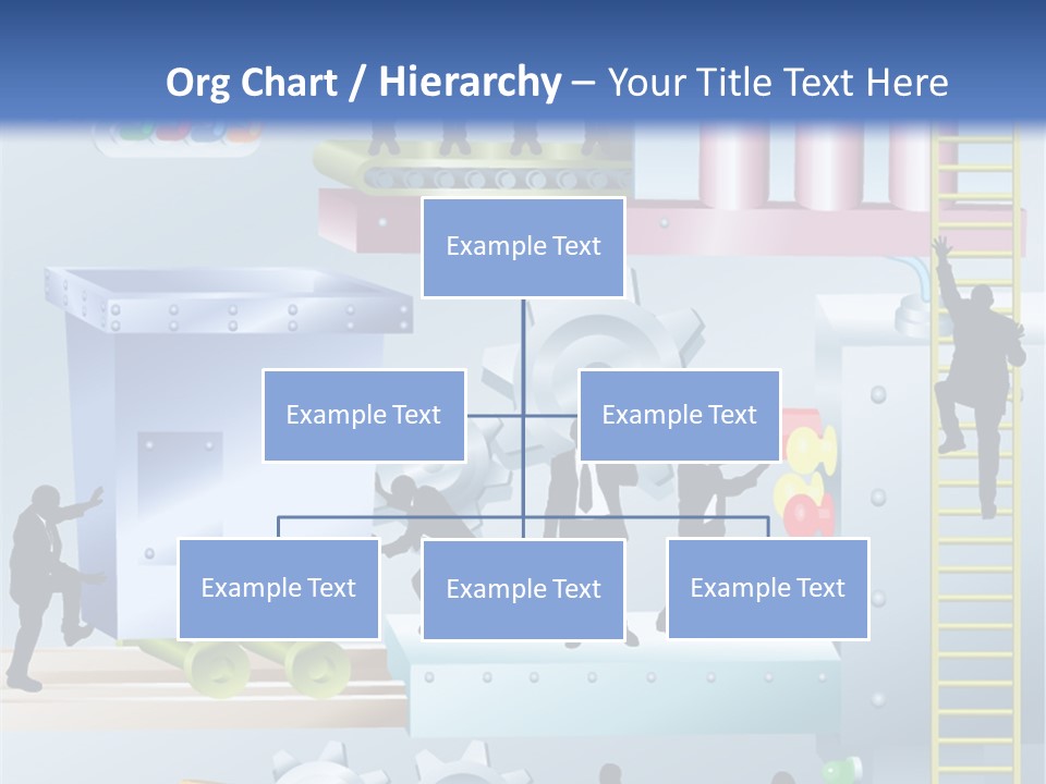 Metaphorical Machinery Machine PowerPoint Template