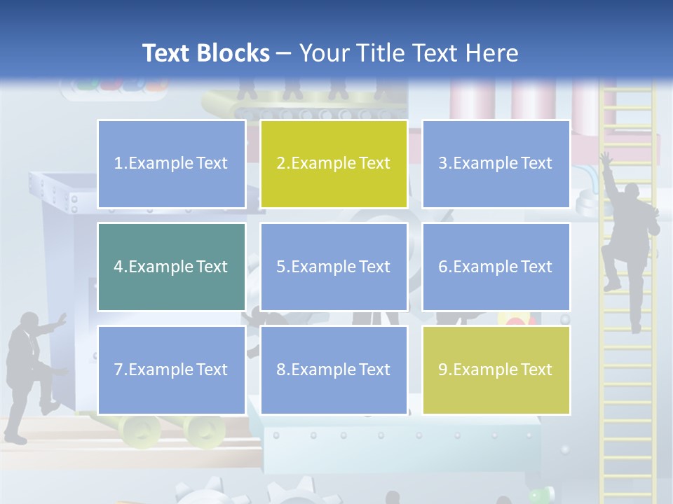 Metaphorical Machinery Machine PowerPoint Template