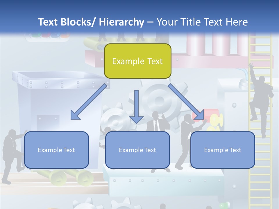 Metaphorical Machinery Machine PowerPoint Template