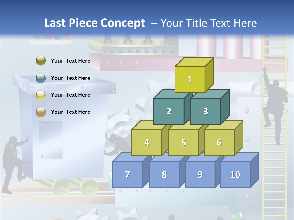 Metaphorical Machinery Machine PowerPoint Template