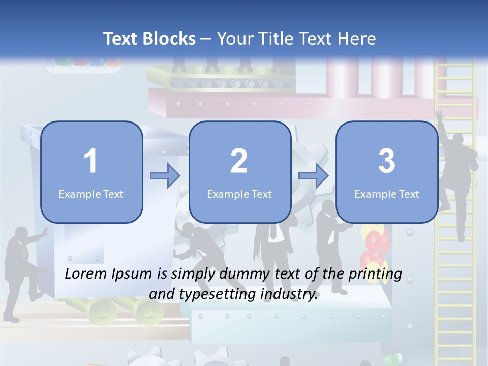 Metaphorical Machinery Machine PowerPoint Template