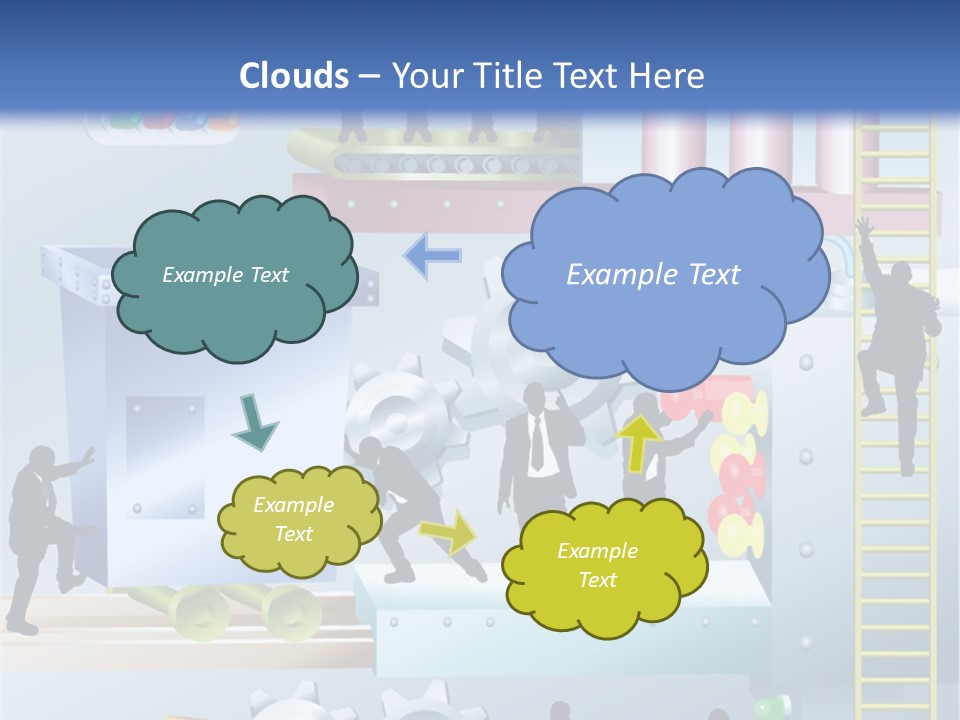 Metaphorical Machinery Machine PowerPoint Template