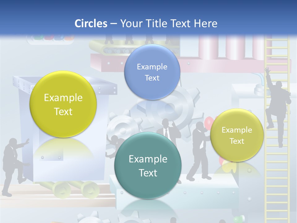 Metaphorical Machinery Machine PowerPoint Template