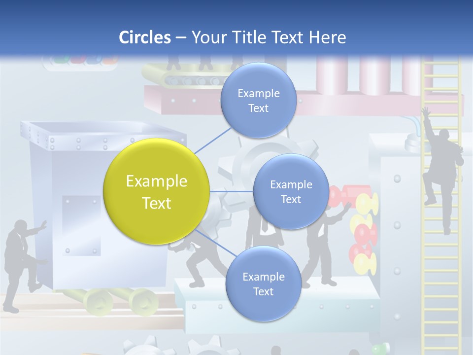 Metaphorical Machinery Machine PowerPoint Template