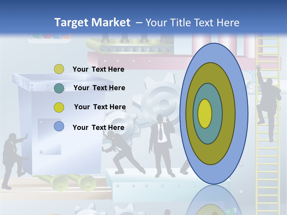Metaphorical Machinery Machine PowerPoint Template