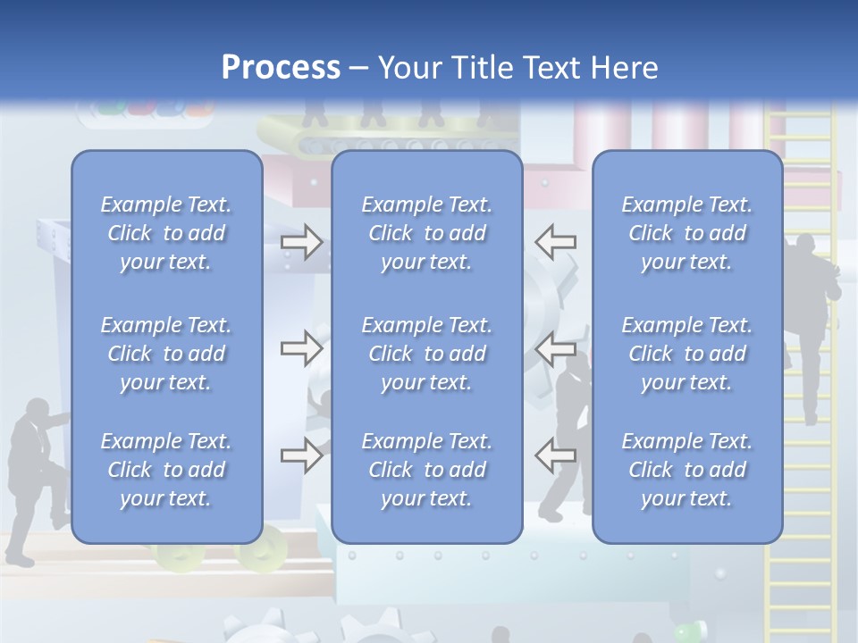 Metaphorical Machinery Machine PowerPoint Template