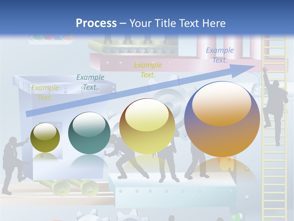 Metaphorical Machinery Machine PowerPoint Template