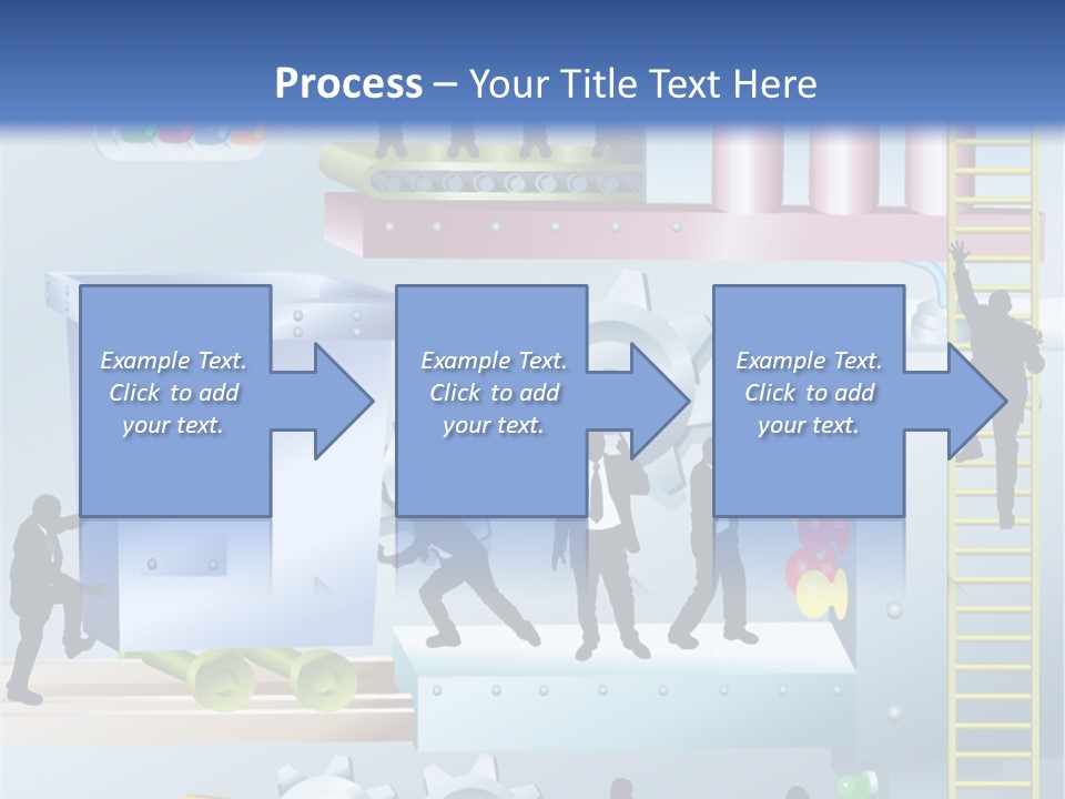 Metaphorical Machinery Machine PowerPoint Template