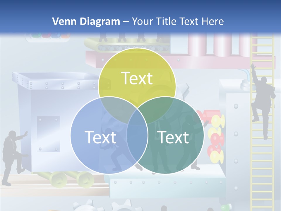 Metaphorical Machinery Machine PowerPoint Template
