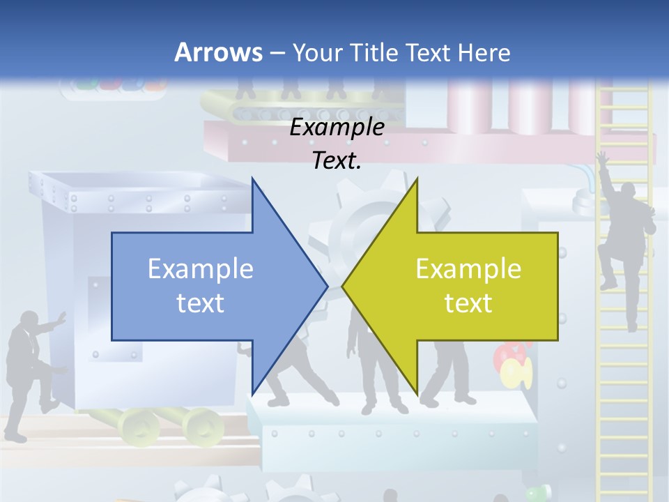 Metaphorical Machinery Machine PowerPoint Template