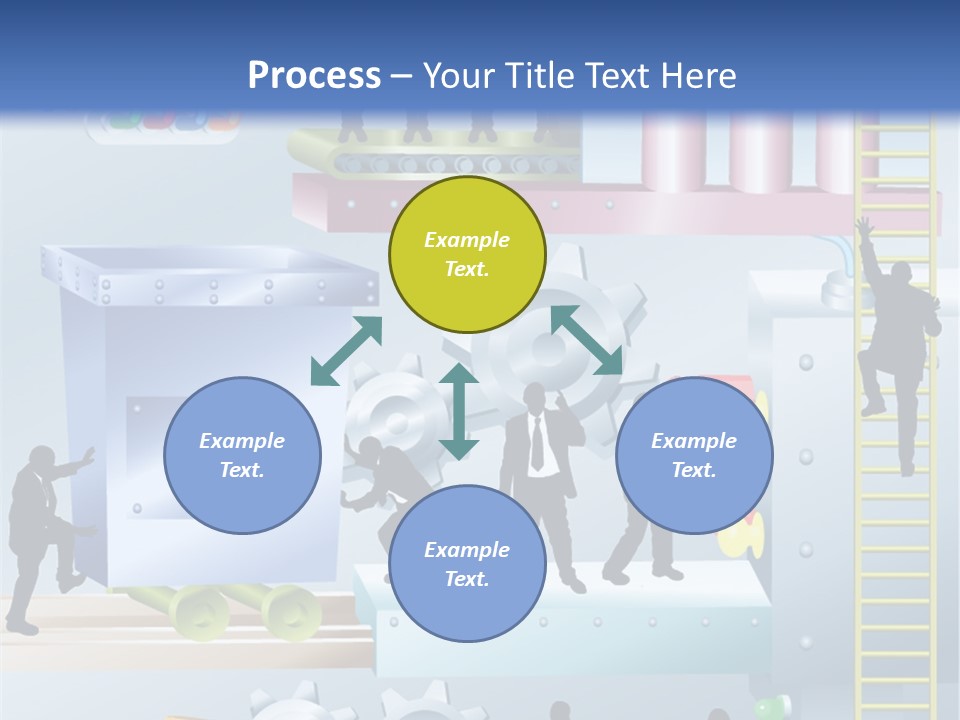 Metaphorical Machinery Machine PowerPoint Template