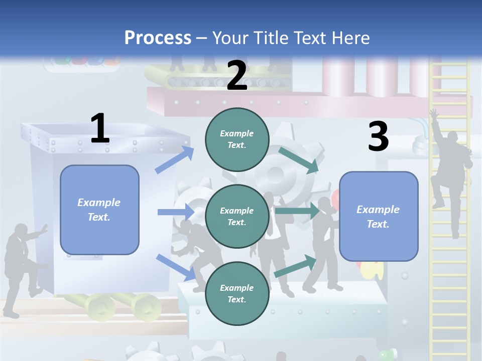 Metaphorical Machinery Machine PowerPoint Template