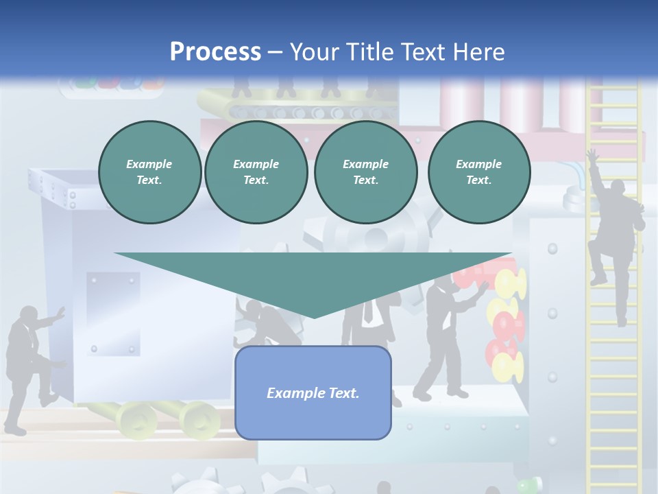 Metaphorical Machinery Machine PowerPoint Template