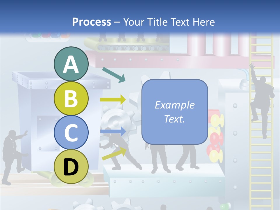 Metaphorical Machinery Machine PowerPoint Template