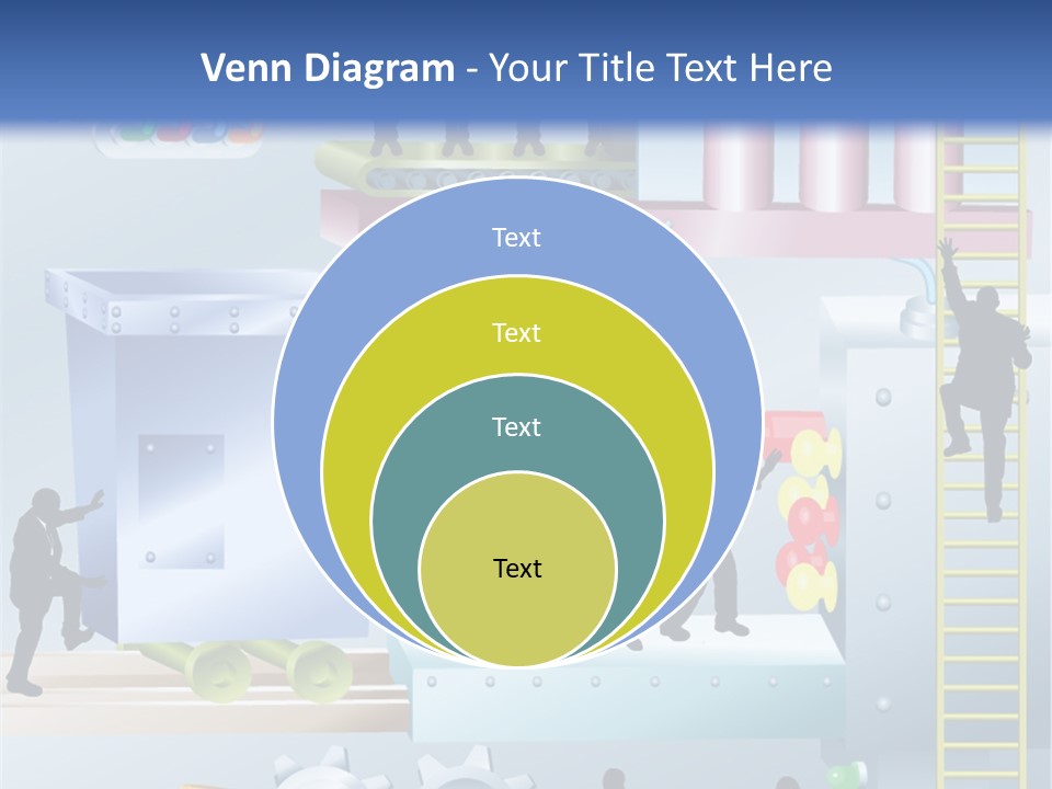 Metaphorical Machinery Machine PowerPoint Template