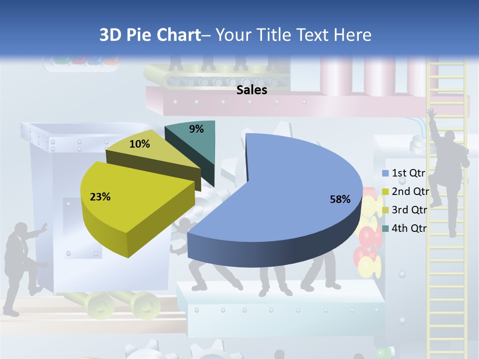 Metaphorical Machinery Machine PowerPoint Template